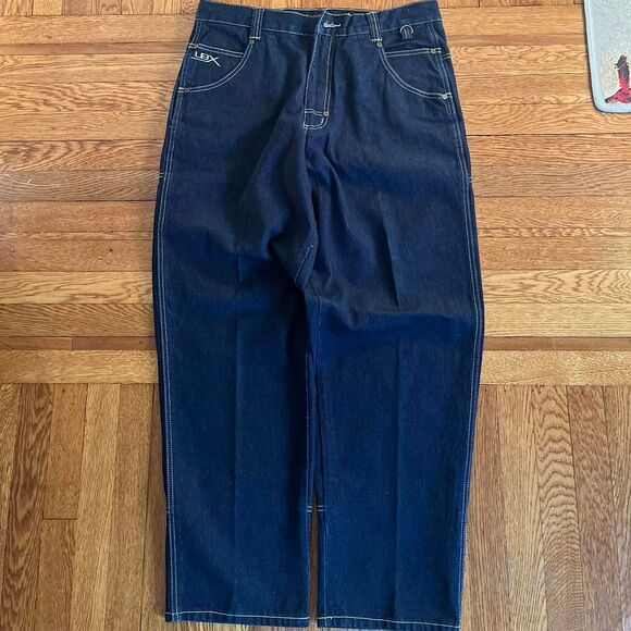 Y2K baggy urban expedition jeans Size 36x32 - Picture 2 of 8
